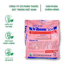 VIBAM 5GR (1kg) - Chống sâu hại thân cây lúa, ngô - Ít độc cho cá, ong